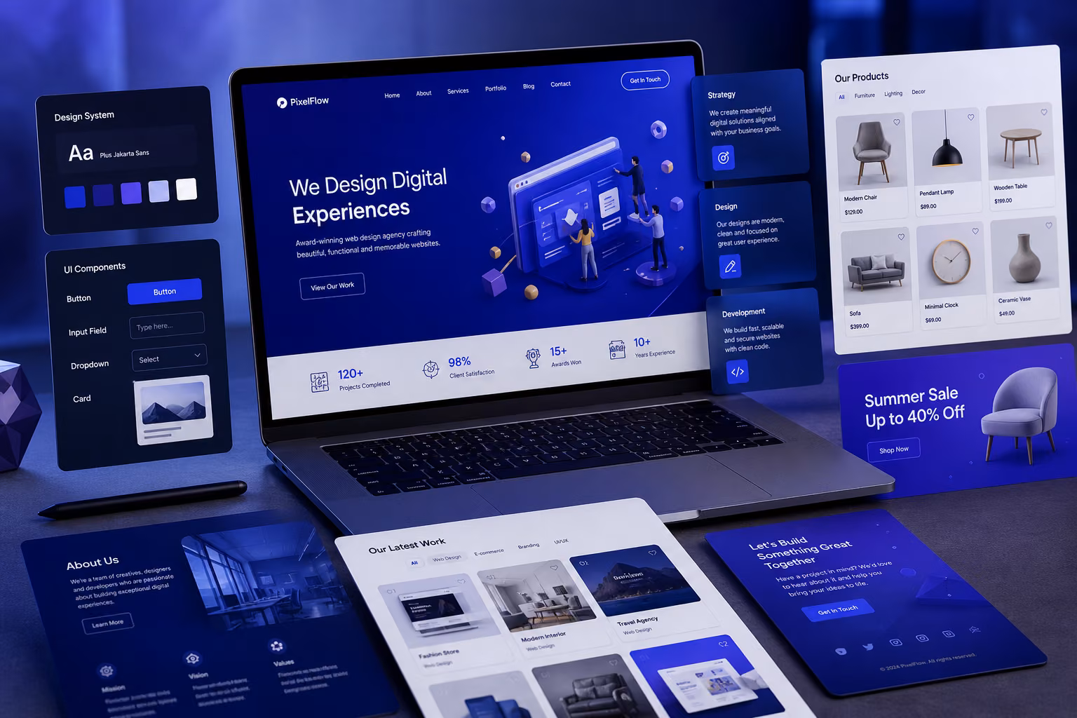 Création de sites web par Multiplinum